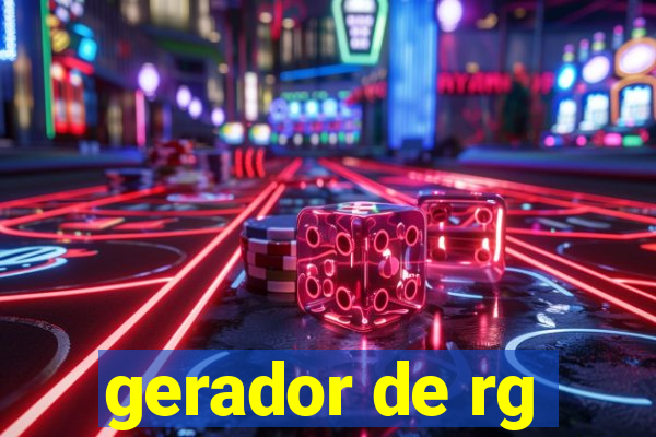 gerador de rg